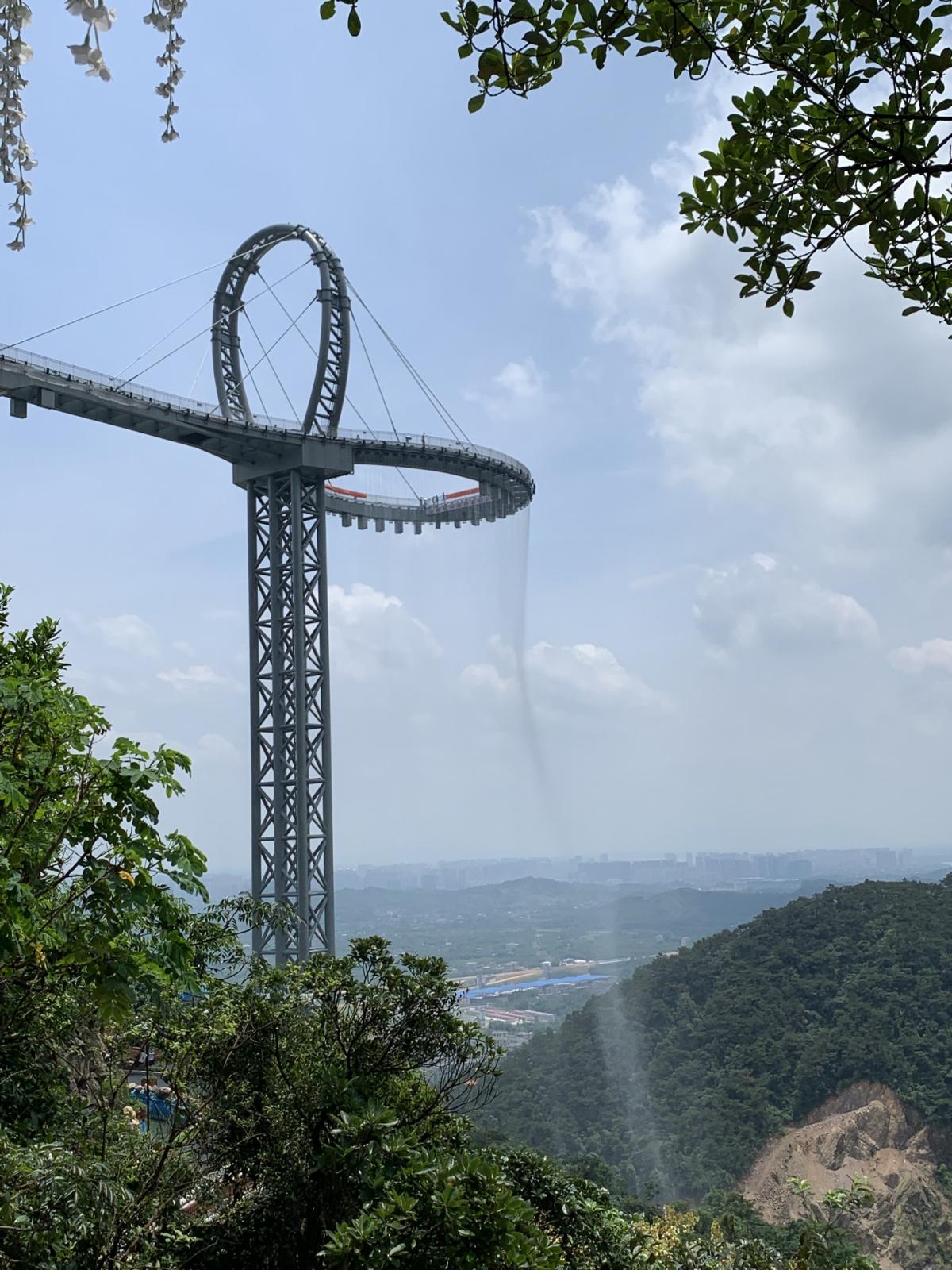 黃騰峽天門懸廊