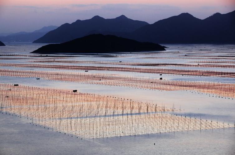 福建霞浦中国最美滩涂