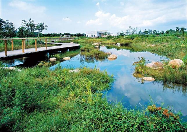 北大港湿地位于天津市滨海新区的东南部,面积为34887.