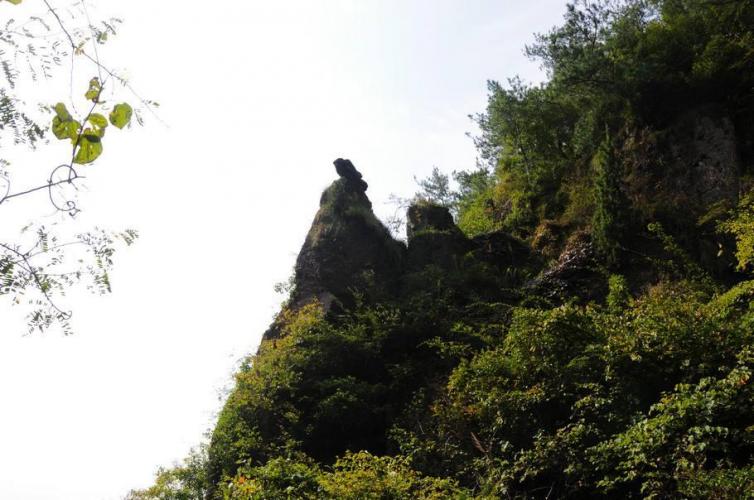 落鹤山距市区18公里,景区内石阶蜿蜒,溪水潺潺,玉溅珠洒,松柏夹道