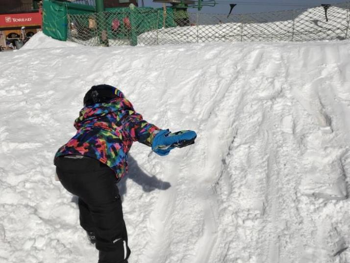 密云南山滑雪场图片