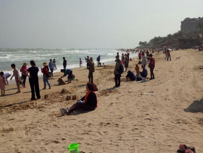 琼海博鳌玉带滩图片