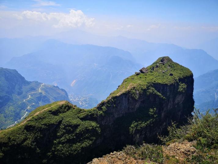 昭通雞公山大峽谷圖片