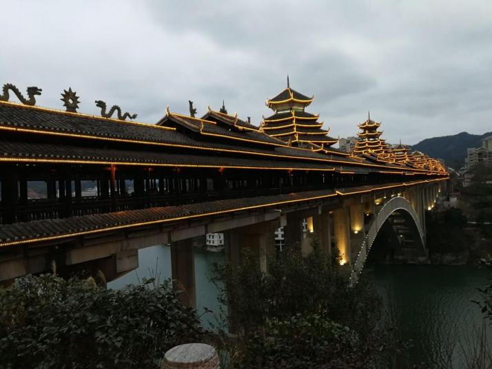 三江三江风雨桥图片