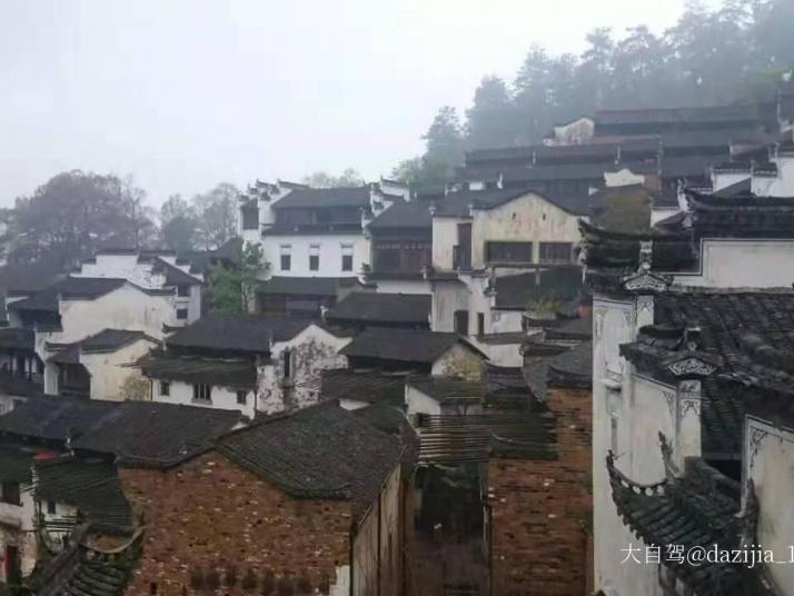 婺源篁嶺村圖片