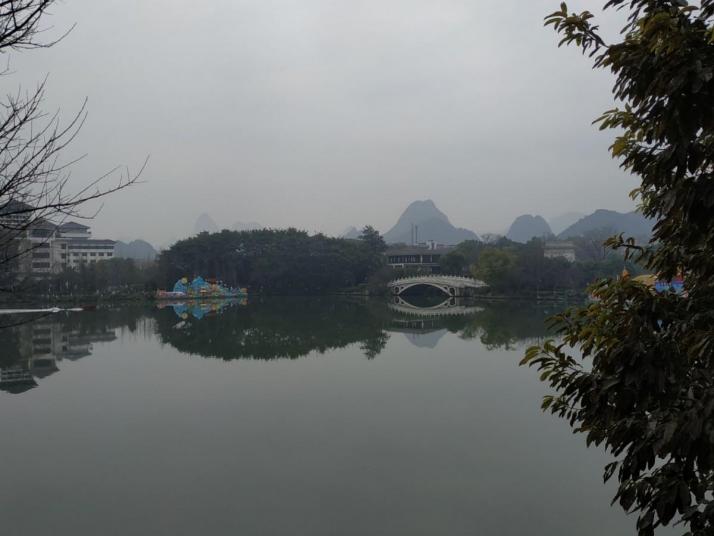 桂林榕杉湖景区图片