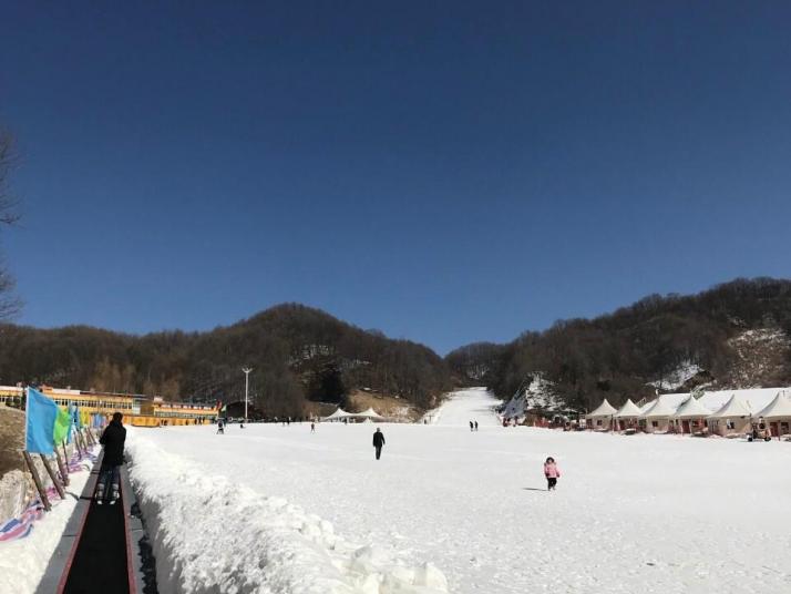 西峡老界岭滑雪场图片