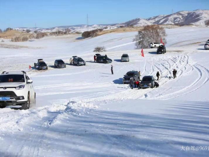 克什克腾乌兰布统雪地穿越