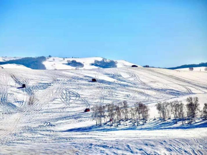 克什克腾乌兰布统雪地穿越图片