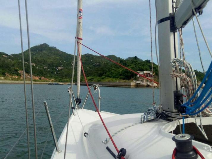 惠东巽寮湾帆船出海
