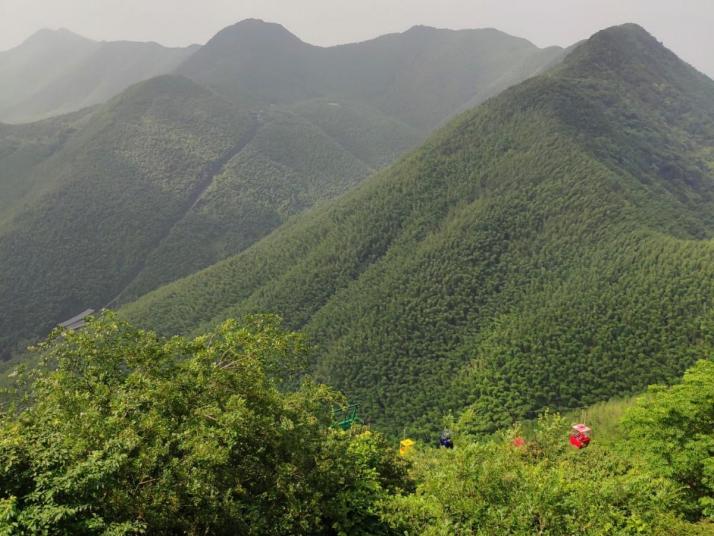 溧阳天目湖南山竹海图片