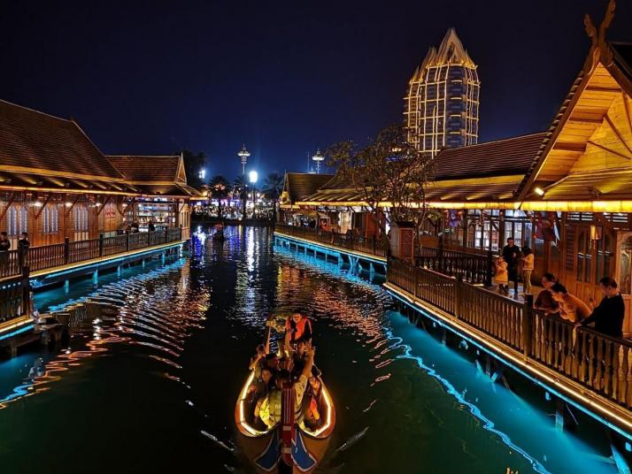 景洪湄公河六国水上市场