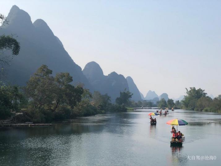 陽(yáng)朔遇龍河漂流好玩嗎