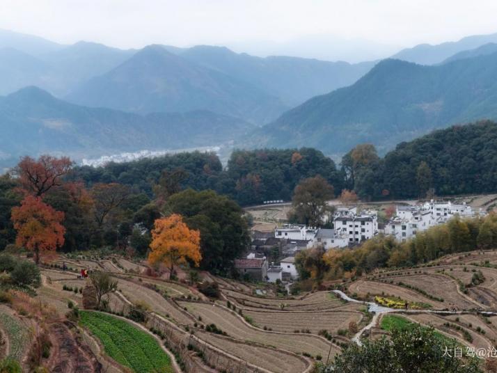 婺源長溪村圖片