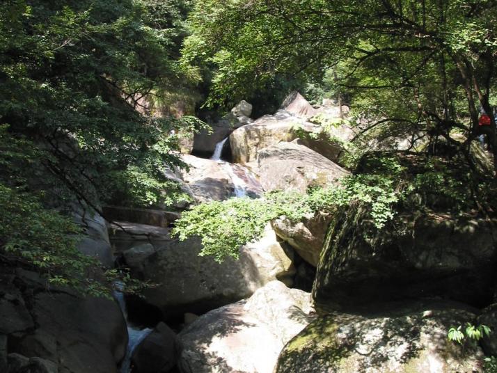 婺源篁岭石门峡图片