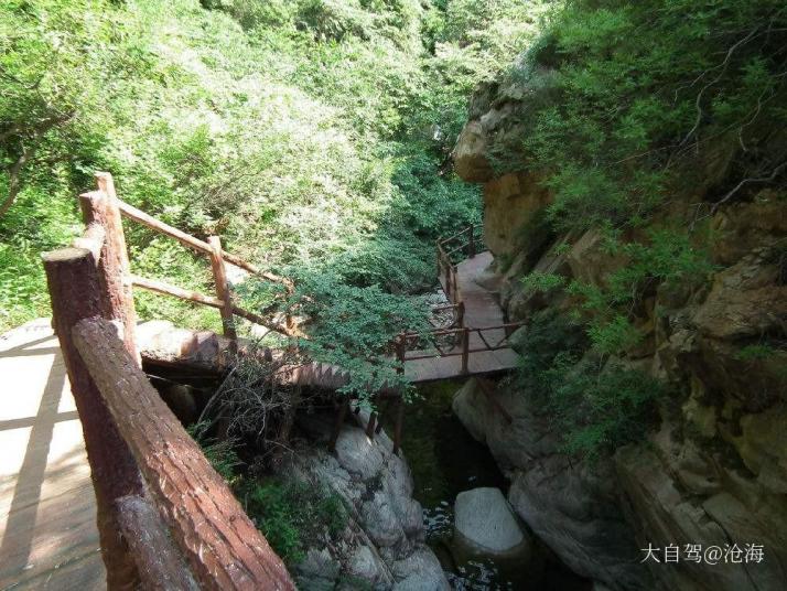 永济神潭大峡谷图片