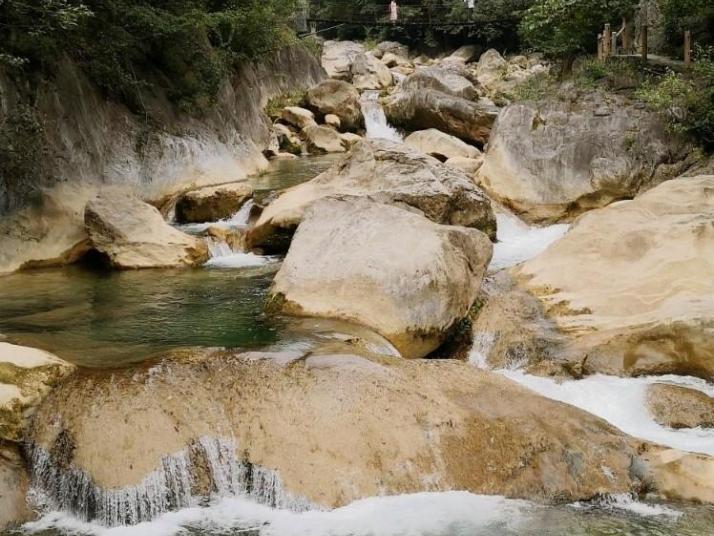 十堰五龙河风景区图片