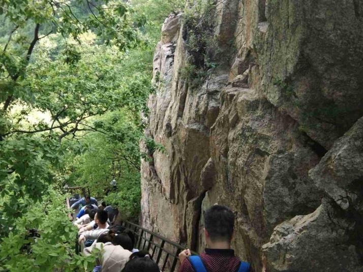 西安翠华山风景区图片