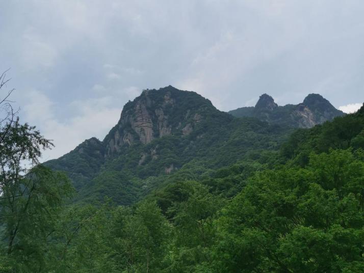 眉县红河谷四嘴山景区图片