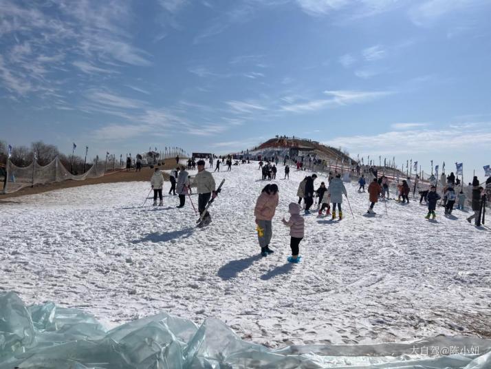 盐城金沙湖滑雪场图片