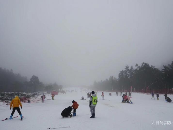 九江廬山滑雪場圖片