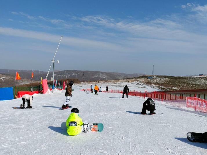 崇礼万龙滑雪场图片