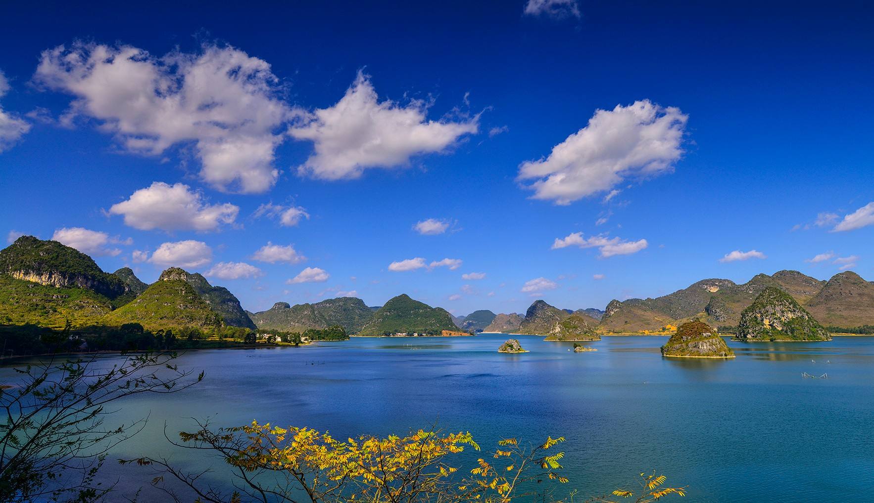 重庆出发广西赶海：渠洋湖-德天大瀑布-白浪滩-东兴口岸7日自驾游