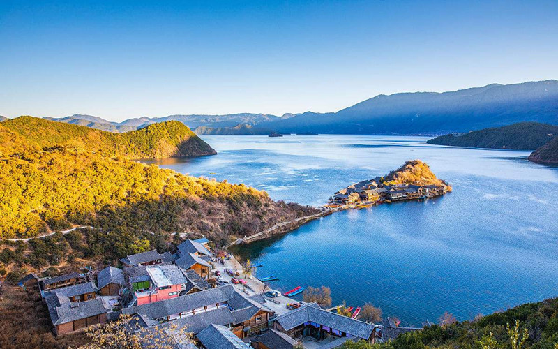 成都出發(fā)瀘沽湖5日自駕游：西昌-邛海-里格半島-格姆女神山5日浪漫之旅