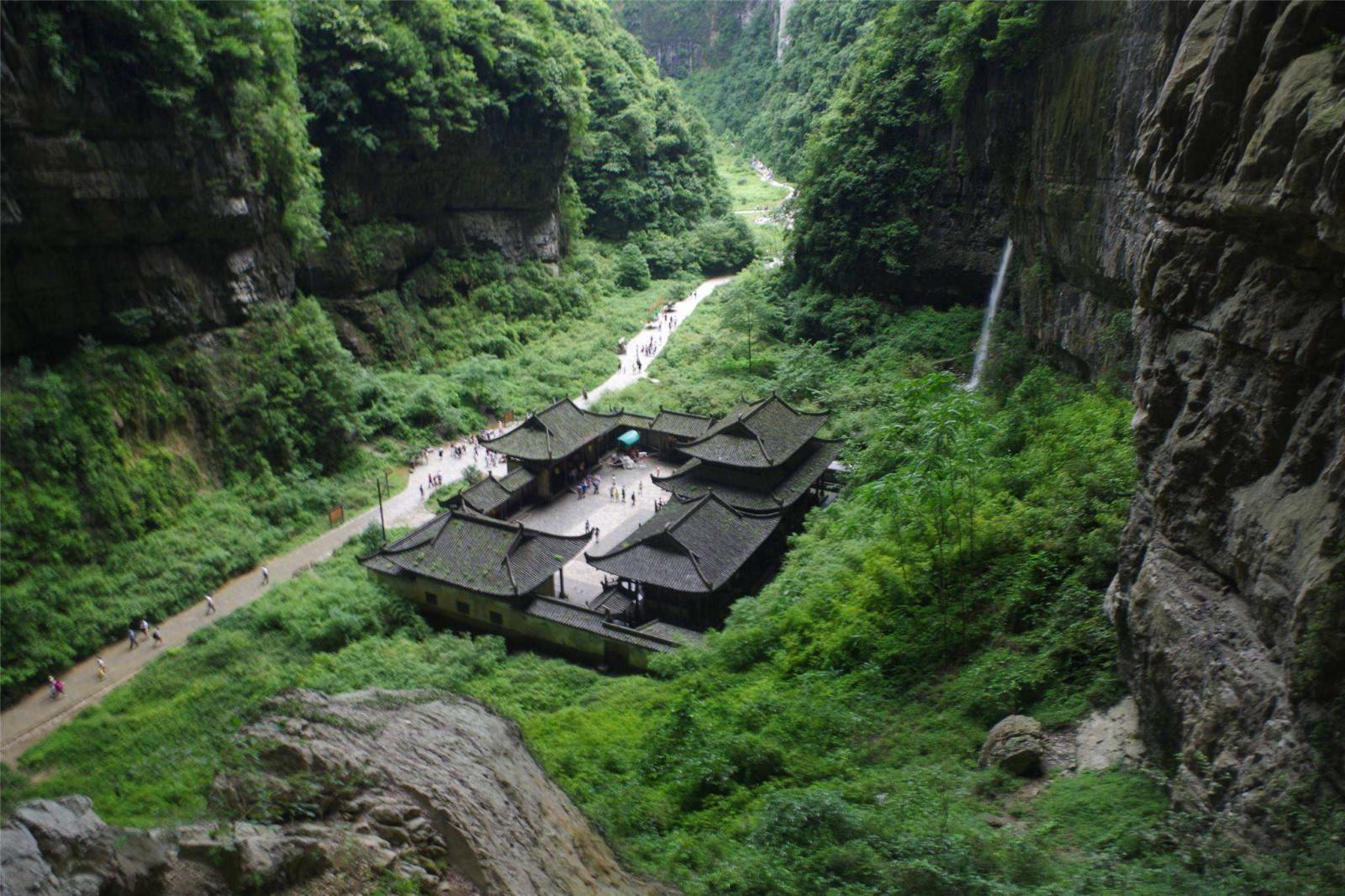 湖南長沙出發(fā)重慶武隆3日自駕游：武隆天坑地縫-酉陽桃花源-仙女山3日游