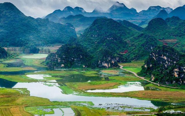 昆明出发滇东南6日落地自驾游:普者黑-坝美村-抚仙湖6日休闲之旅