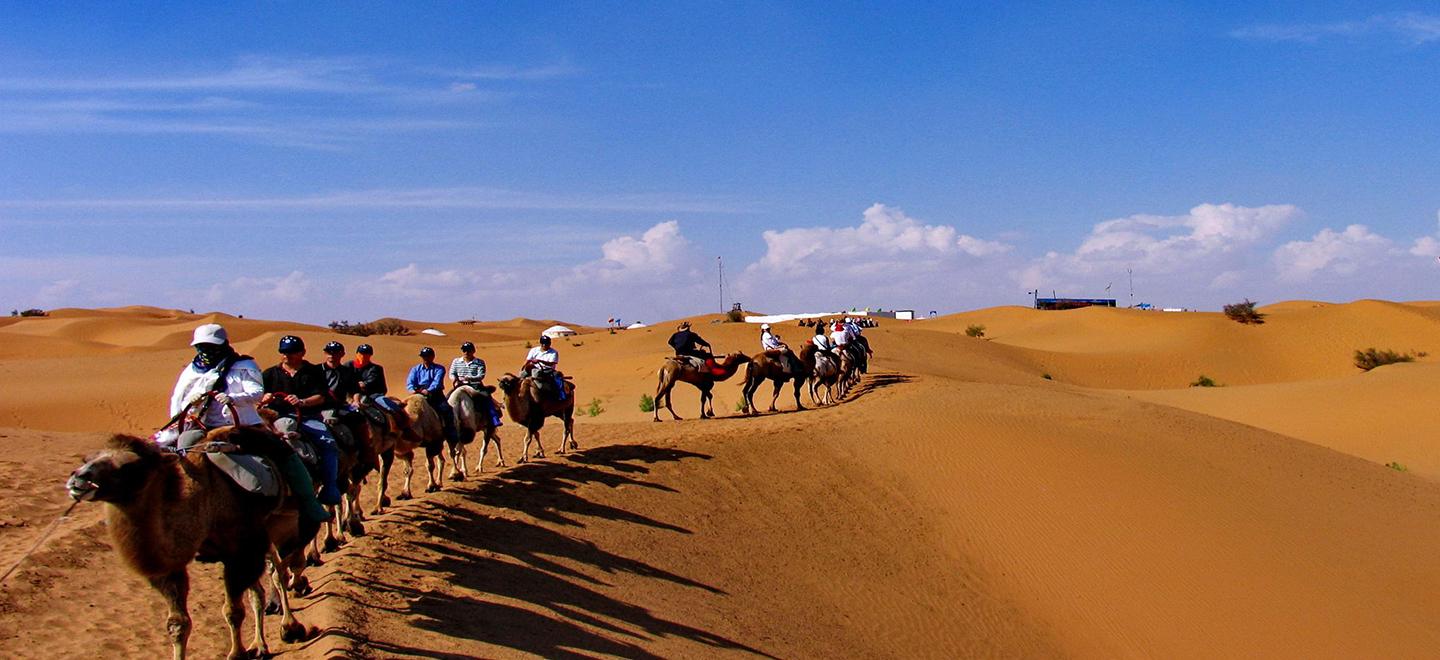 山东到宁夏6日自驾游：波浪谷-难关清真寺-水洞沟-镇北堡-沙坡头6日自驾游