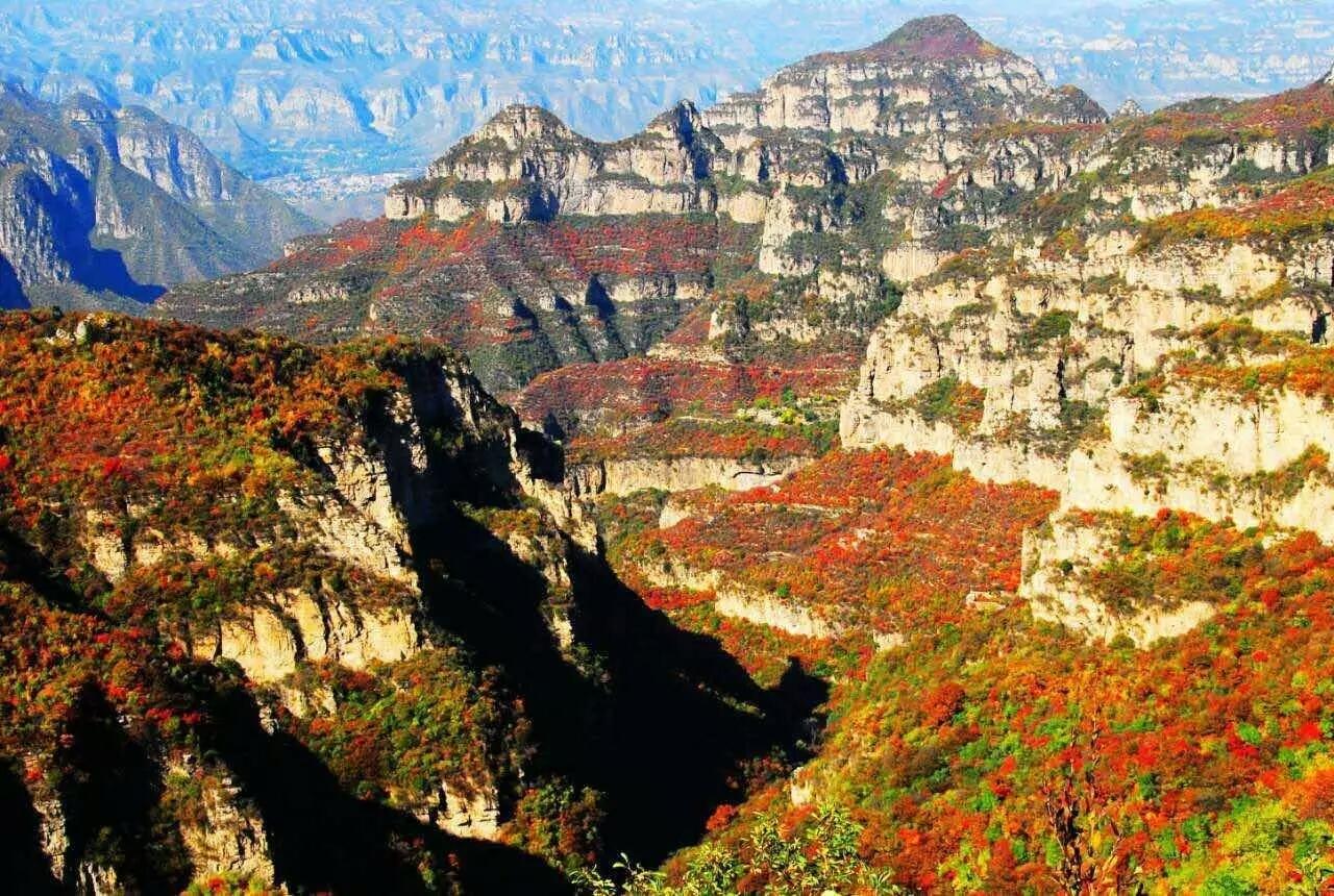 河南辉县集合太行山挂壁公路5日自驾游：穿越太行8大挂壁路郭亮-锡崖沟-陈家园-齐王寨-红旗渠