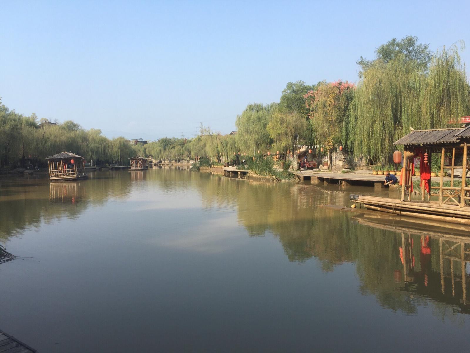 西安周边1日自驾游：西安出发周至沙河水街-阿姑泉牡丹园一日自驾游