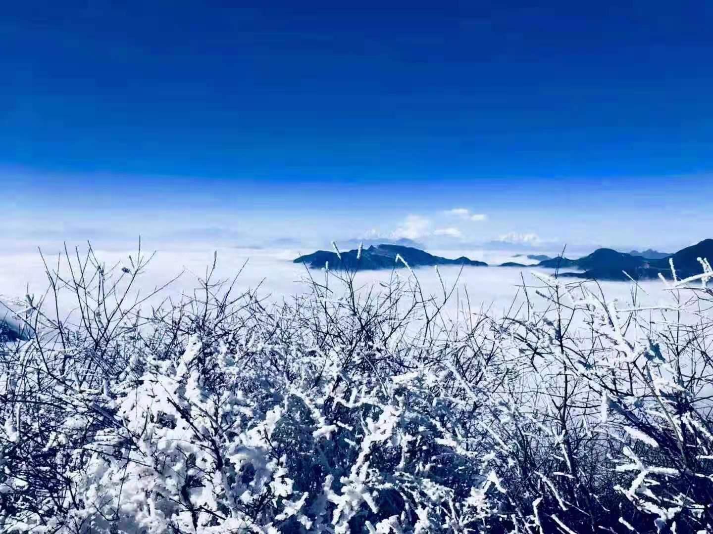 成都出發(fā)雅安3日自駕：轎頂山看云海-草科溫泉-巴旺海徒步洗肺3日自駕