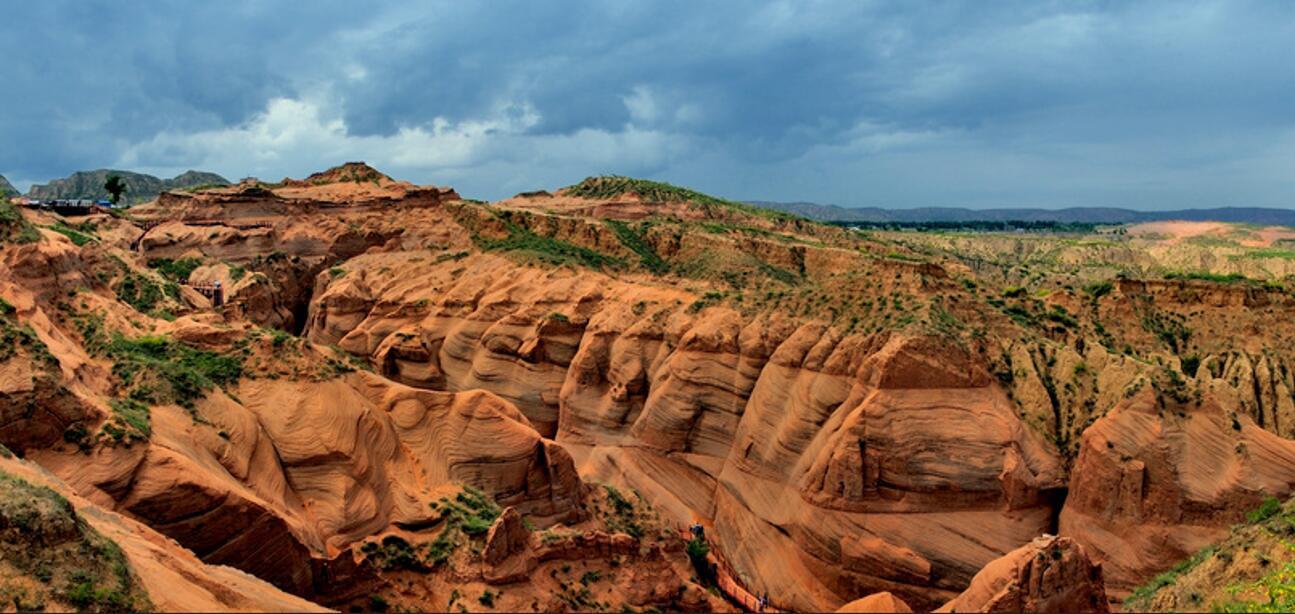 雨岔波浪醉峡谷，清水乾坤一湾情 延安陕北深度8日自驾之旅
