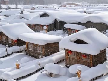 全国出发长春集结：穿林海雪原丨雪乡丨镜泊湖丨长白山西坡丨老里克湖丨哈尔滨9日落地自驾游