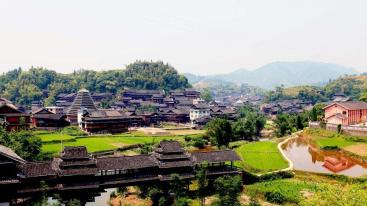 长沙出发湘桂苗寨5日自驾游：程阳八寨-三江大侗寨-龙脊梯田5日风情自驾游-推荐