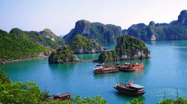 广东出发越南5天自驾游：下龙湾-天堂岛-月亮湖-吉婆岛品越南美食5天自驾游-推荐