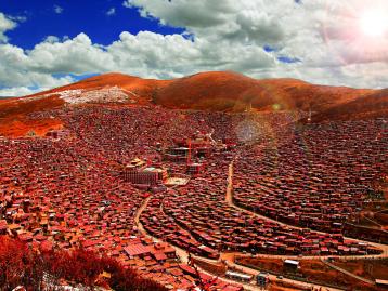 成都出发红色佛国色达4日自驾游：马尔康-八美镇4日川西小环线自驾游