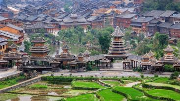 广东出发黔东南4日自驾游:三江风雨桥-肇兴侗寨-堂安梯田-岜沙苗寨4天休闲自驾游-推荐