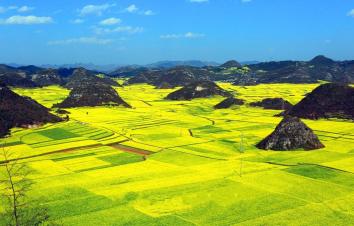 重庆出发云南6日自驾游：马岭河大峡谷-云南第一佛弥勒大佛-云南第一洞阿庐古洞-罗平6日自驾之旅-游推荐