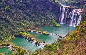 成都出發(fā)云南貴州7日自駕：東川紅土地-撫仙湖-羅平油菜花海-萬峰林7日云貴之旅-游推薦