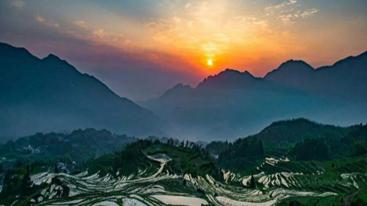 江苏出发浙江5日自驾游： 云和梯田-古堰画乡-鼎湖峰5日探寻丽水山水之旅-推荐