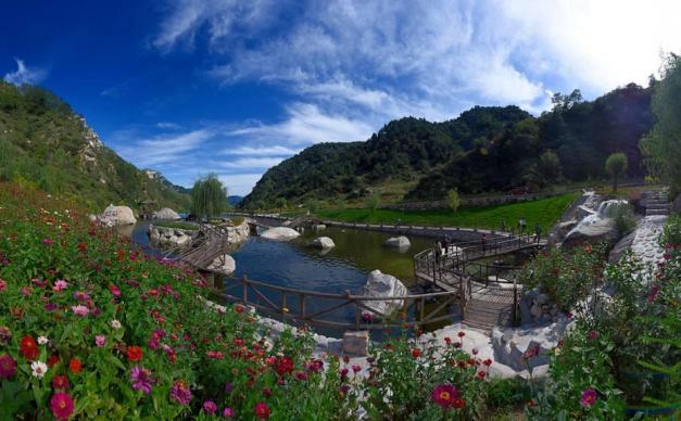 北京周边2日自驾游：漫山花溪谷-正定古城墙2日河北周末游