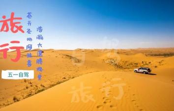 西安出发阿拉善4日自驾游：天鹅湖+沙漠度假营地+梦想沙漠公路4日沙漠植树活动-游推荐