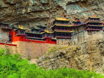 北京出发山西3日自驾游：悬空寺、云冈石窟、飞狐峪空中草原3日自驾