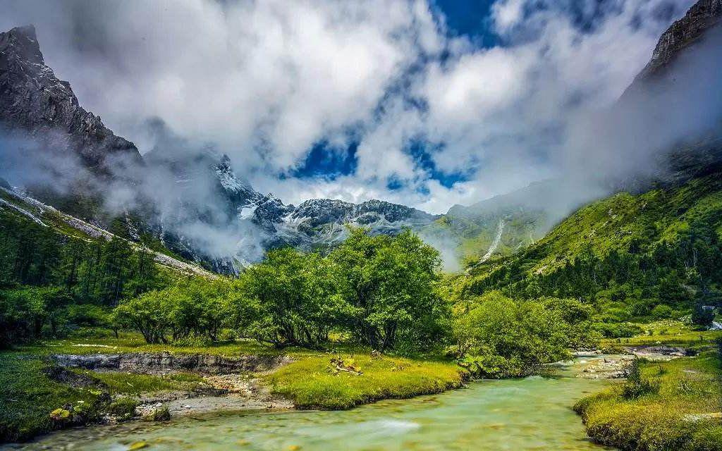 成都周边2日自驾游：梦开始的地方，孟屯河古2日露营之旅自驾游