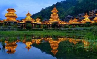 广东出发广西三江侗族3日自驾游：肇兴侗寨-布央茶山-三江风雨桥3天休闲自驾游自驾游