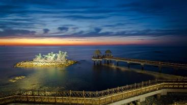 济南出发3日周边自驾游：养马岛-西虹市城堡-地主庄园3日帆船出海休闲自驾游-推荐