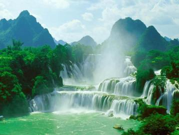 廣東出發(fā)廣西5天自駕游：靖西鵝泉-德天瀑布-通靈大峽谷-明仕田園5日休閑自駕游